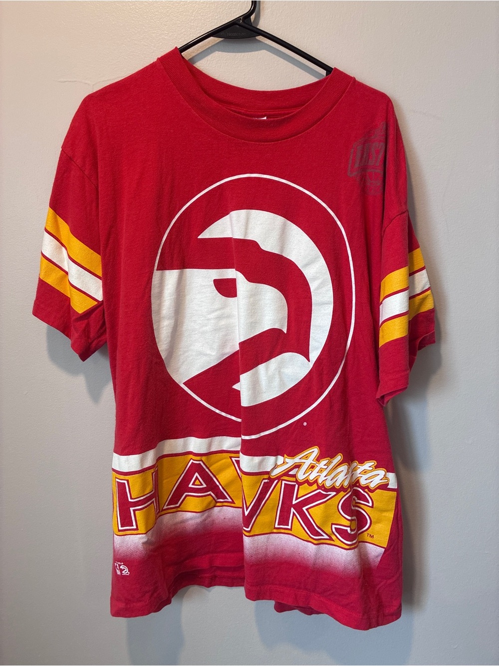 VTG Atlanta Hawks AOP Graphic T-Shirt